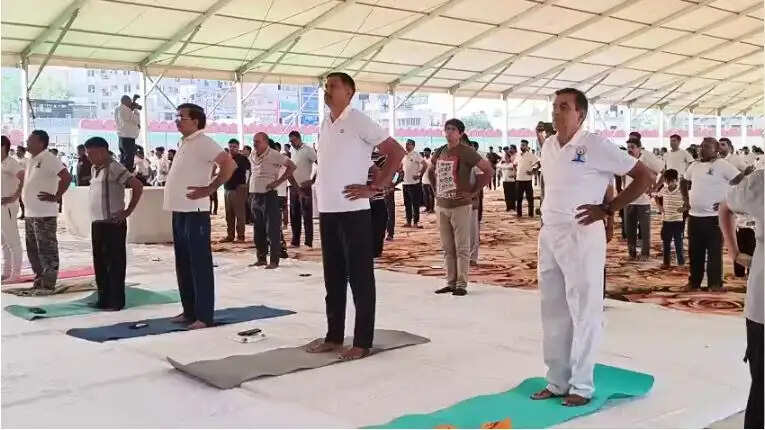 Yoga Day Special from Udaipur Events in Udaipur News in Hindi from Udaipur Hindi News