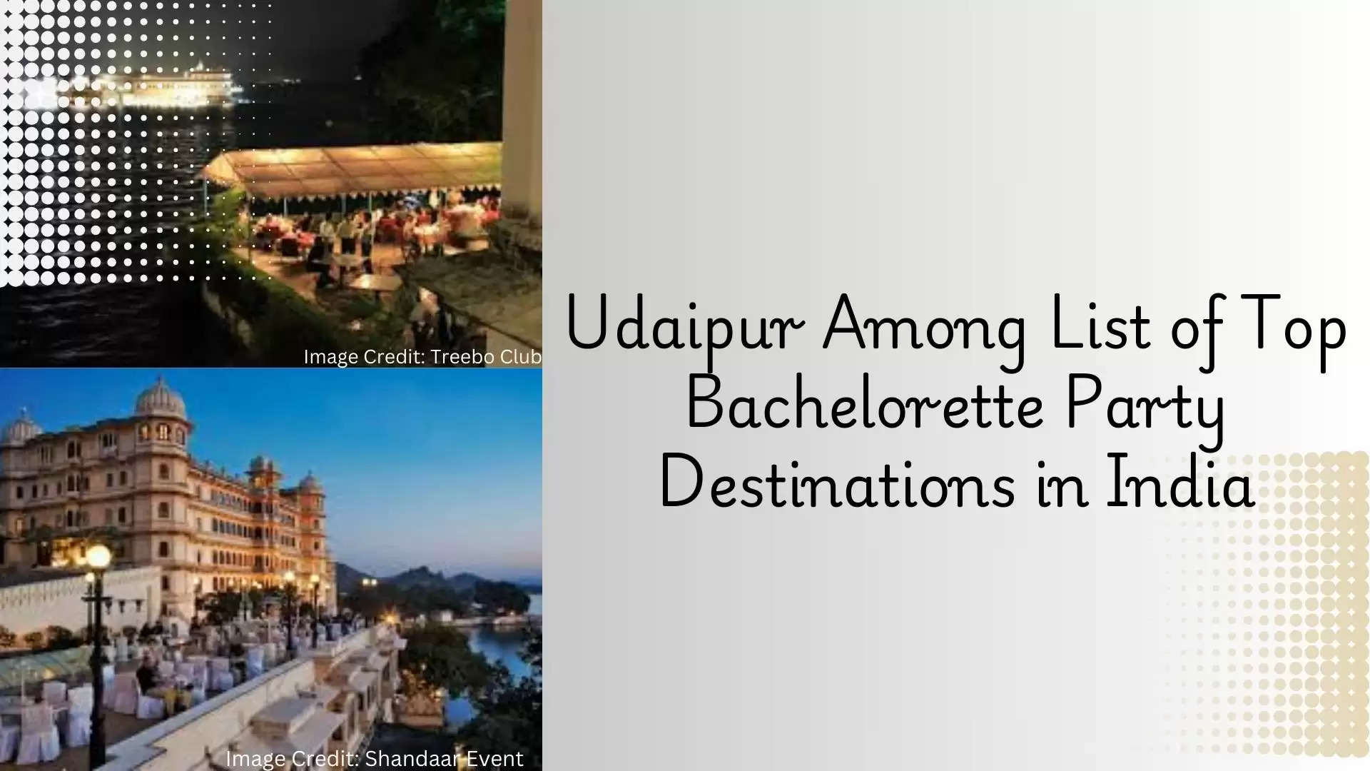 Udaipur Top Destination for Party