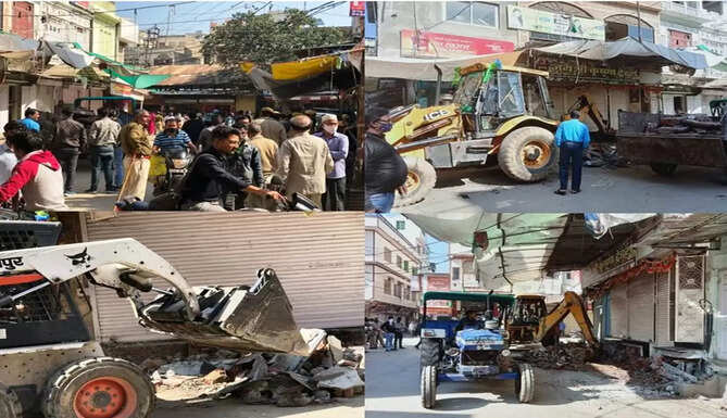 encorachment removed dhanmandi
