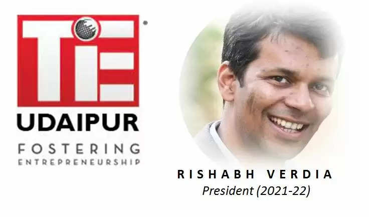 CA Rishabh Verdia was unanimously elected to continue as President of TIE Udaipur for the year 2021-22 at the recently concluded Annual General Meeting