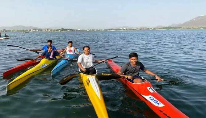 kayaking