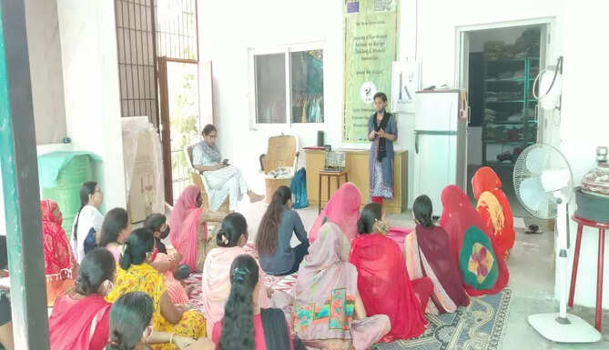 design thinning udaipur artisans handicraft rural women empowerment kalava arts madhu detha