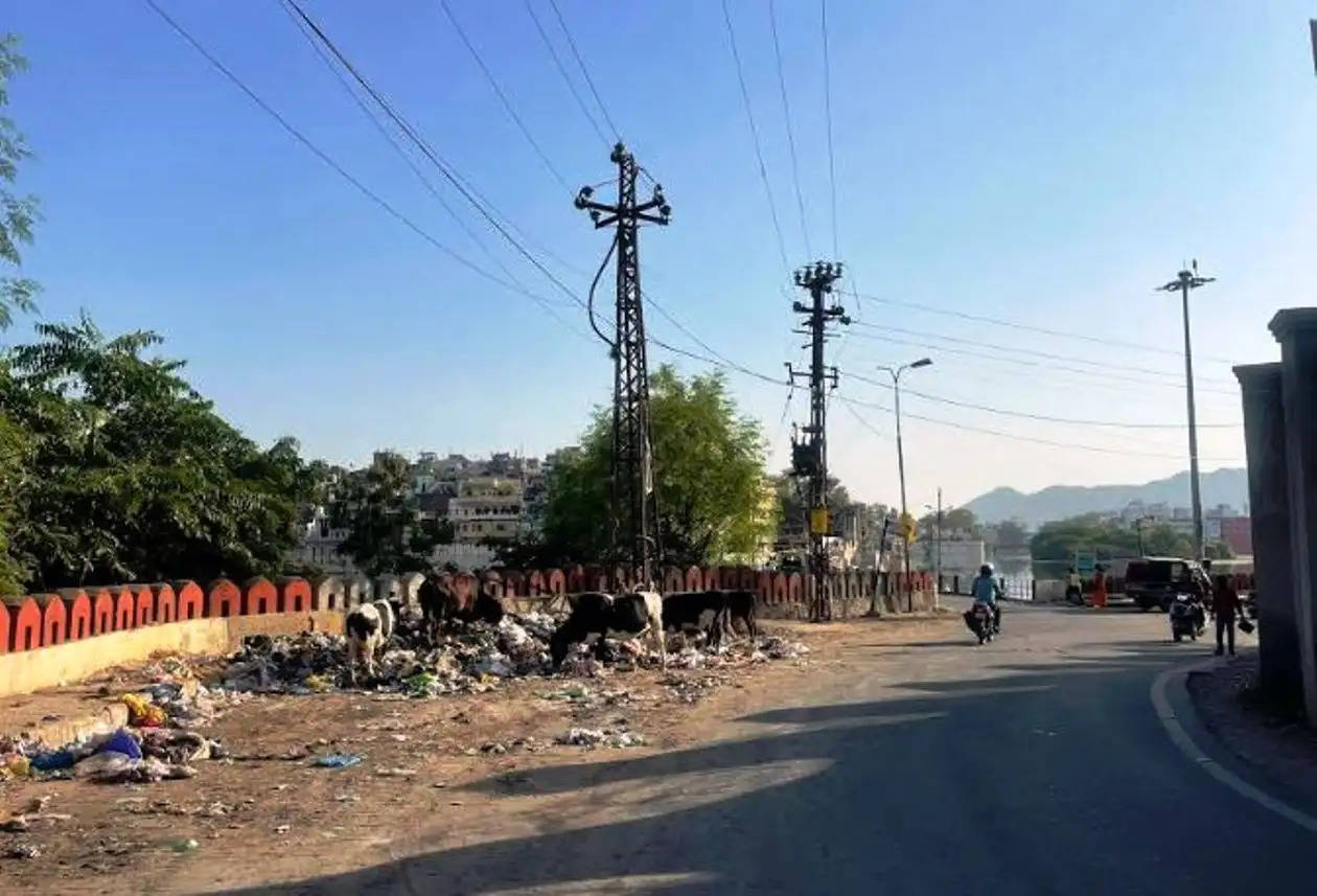 cleaning at naya pul swaroop sagar