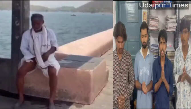 Four youths arrested by Udaipur Police after a viral fake snake prank video at Fateh Sagar Lake frightened tourists.