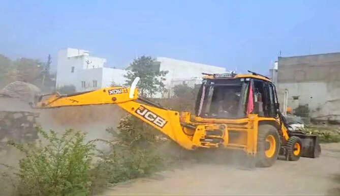 encroachment removed