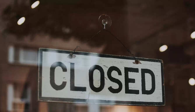 shop closed
