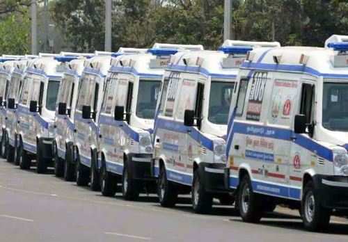 108 ambulance on strike