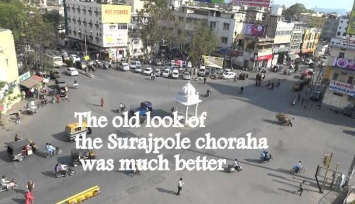 Agitation over the repeated demolition and reconstruction of Surajpole choraha