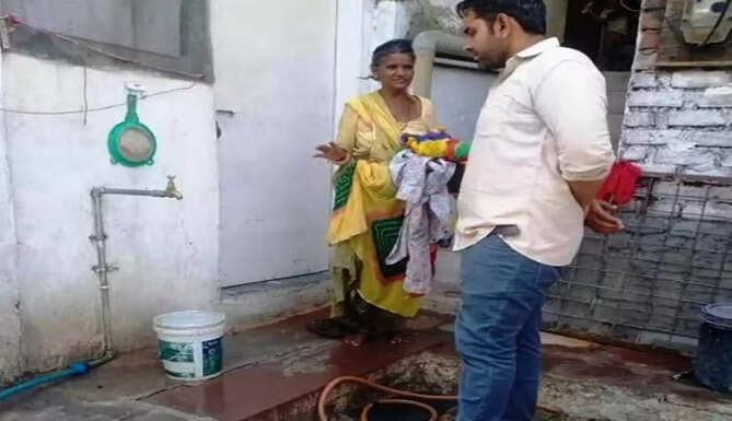 Badgaon water supply inspection