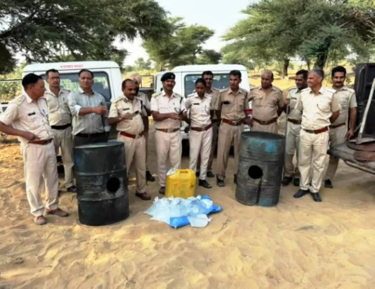 Illegal liquor siezed