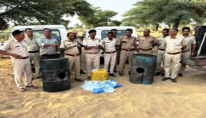 Illegal liquor siezed