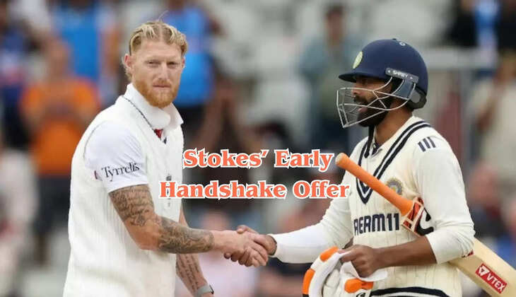 IND vs ENG 4th Test Test cricket draw rule Ben Stokes decision India vs England 2025 Test match rules cricket draw explained
