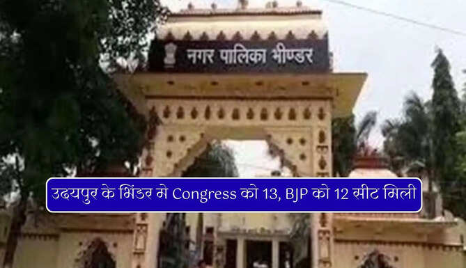 Bhinder Nagar Palika Election 2026