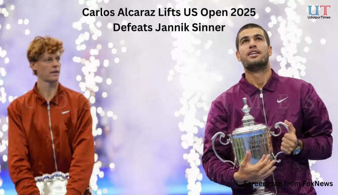 US Open 2025: Carlos Alcaraz Beats Jannik Sinner to Claim Title, Climbs to World No. 1​​​​​​​&nbsp;