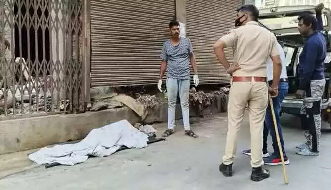 Ashwini Market Closed Shop Dead Body