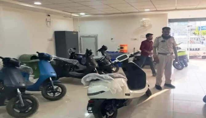 E Sccoters seized