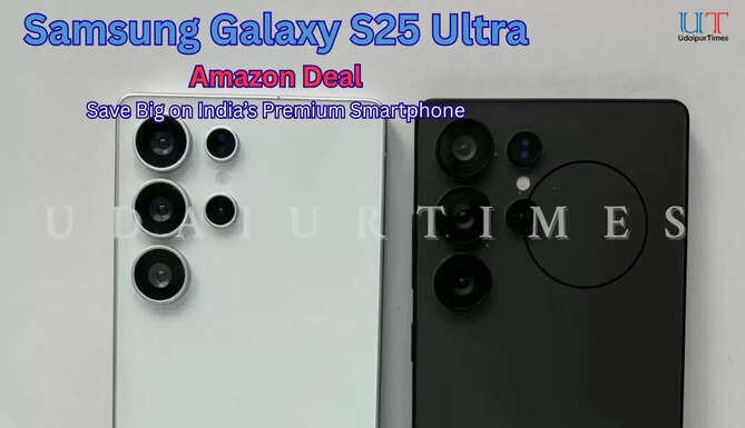 Samsung Galaxy S25 Ultra Amazon India discount offer with price and cashback details