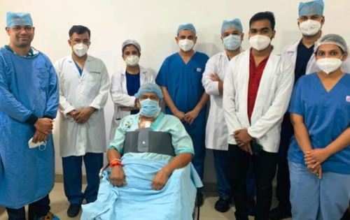 GMCH में हुआ वृद्ध रोगी के ह्रदय का बायपास व दिमाग की बंद धमनी का एकसाथ सफल ऑपरेशन