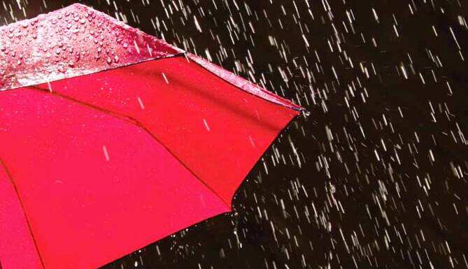 weather, rain