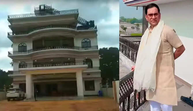 कभी स्टेशन पर बीता था बचपन, आज खेतों के बीच करोड़ों का घर, देखिए 'निरहुआ' का आलीशान महल