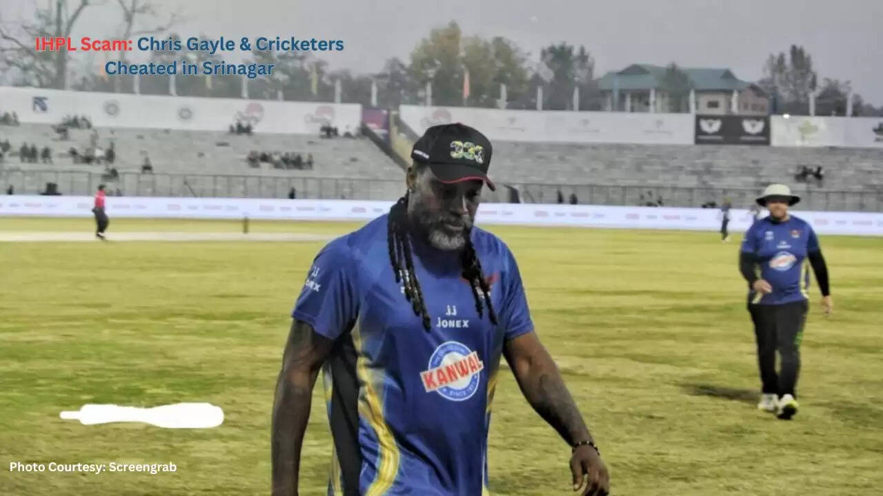 Chris Gayle and players stranded after IHPL organizers flee in Srinagar