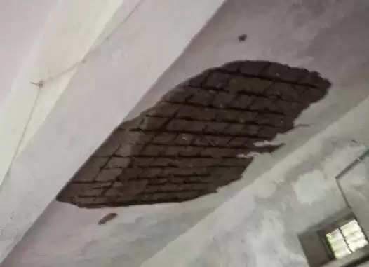 School Ceiling Collapse Bassi Salumbar Udaipur Government School
