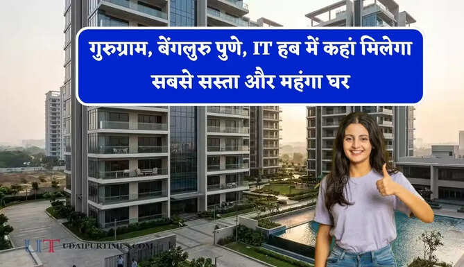 गुरुग्राम, बेंगलुरु पुणे, IT हब में कहां मिलेगा सबसे सस्ता और महंगा घर, कौन-सी जगह रहेगी बेस्ट ?&nbsp;