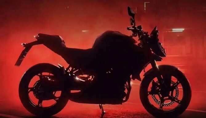 BMW F 450 R streetfighter motorcycle teaser