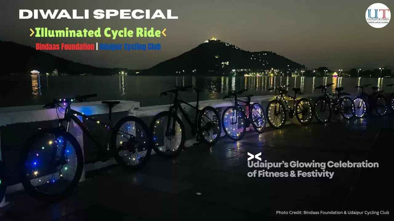 Illuminated Cycle Ride 2025 — Udaipur’s Glowing Celebration of Fitness & Festivity
