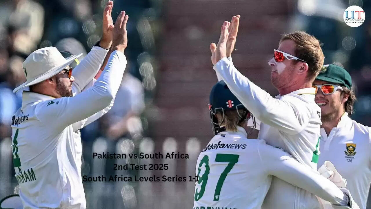 Pakistan vs South Africa 2nd Test 2025 – South Africa Levels Series 1-1