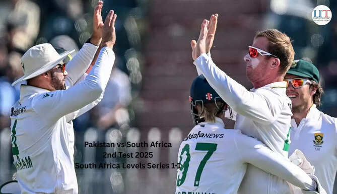 Pakistan vs South Africa 2nd Test 2025 &ndash; South Africa Levels Series 1-1