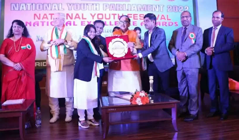 Neha Sakka Engineer RSEB CTAE Udaipur National Youth Awards 2022 National Education Award 2022