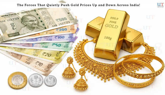 The Forces That Quietly Push Gold Prices Up and Down Across India!