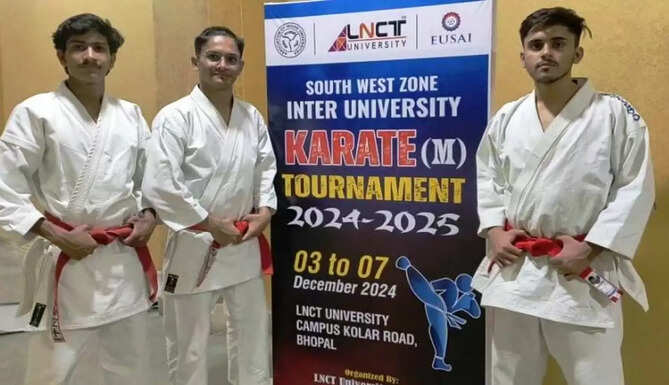 Rajasthan karate team