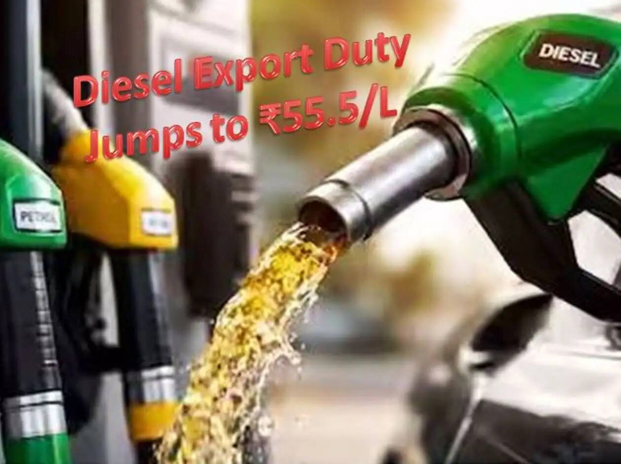 Diesel Export duty increase  