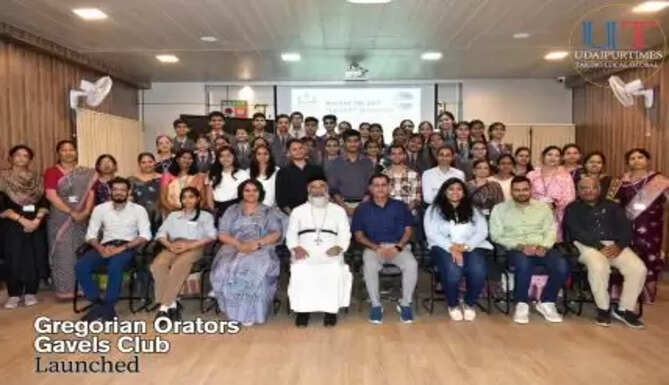 Mic On, Fear Off: Gregorian Orators Gavels Club Launched at St. Gregorios School, Udaipur