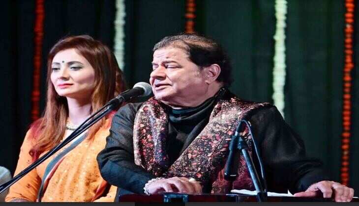 अनूप जलोटा के भजनों, गीतों और गज़लों पर झूमे श्रोता