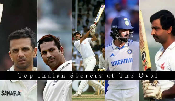  5 Indian Batters Who Have Dominated with the Bat at The Oval