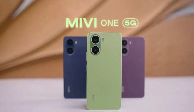 Mivi One 5G smartphone with 6000mAh battery and 90Hz display