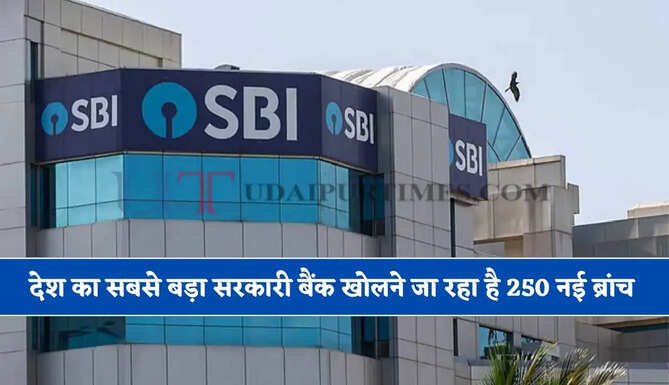 देश का सबसे बड़ा सरकारी बैंक खोलने जा रहा है 250 नई ब्रांच, 12 हजार लोगों को मिलेगी नौकरी&nbsp;