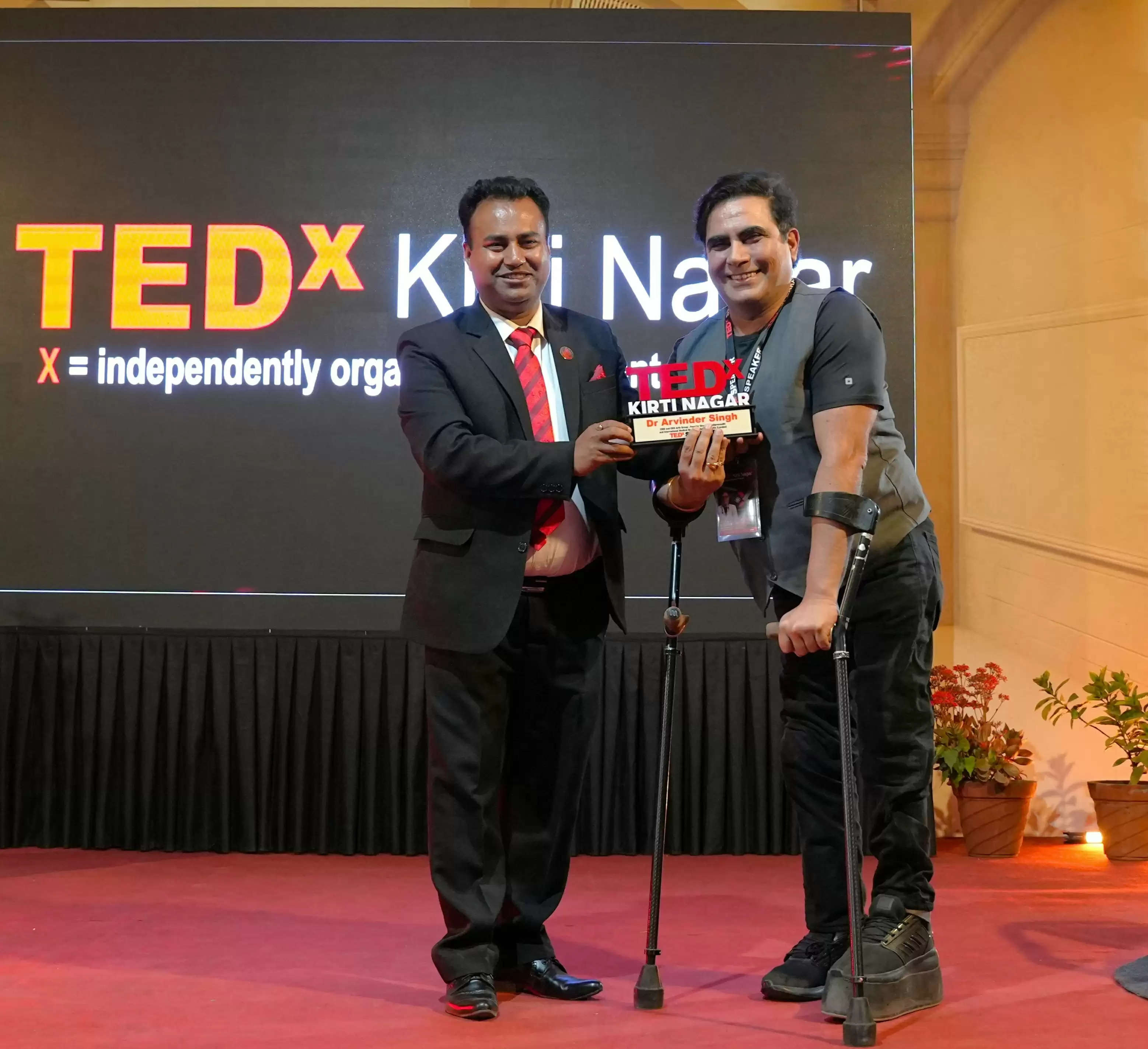 Soft Skills essential for success book knowledge can help in getting a better stepping stone to a fruitful career, Dr Arvinder Singh delivers TEDx talk at Kirti Nagar Jaipur