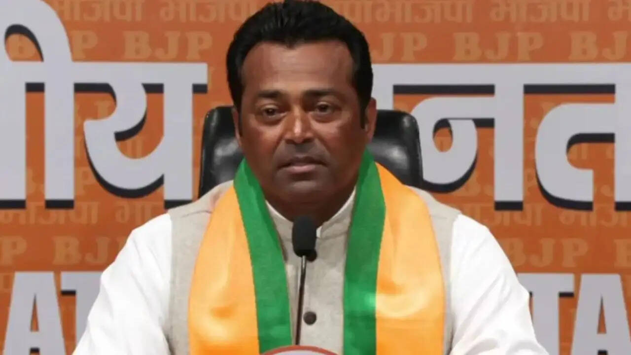 Leander Paes Joins BJP Ahead of West Bengal Elections
