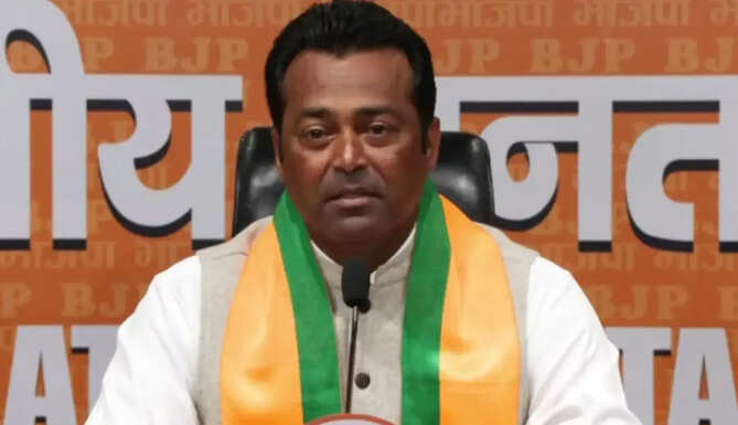 Leander Paes Joins BJP Ahead of West Bengal Elections