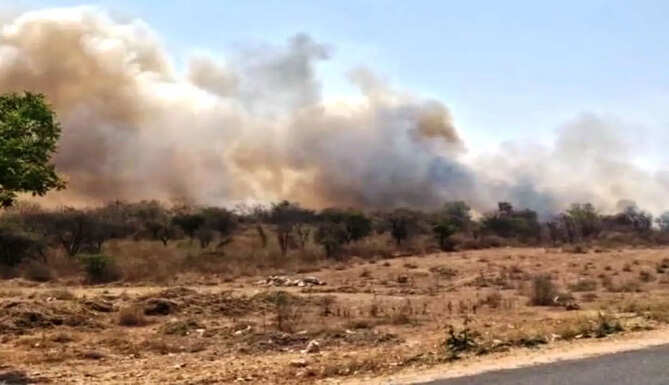 Fire at MPUAt