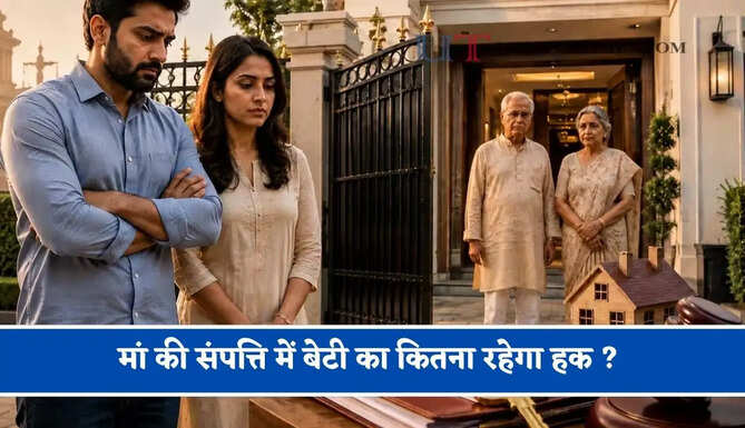 मां की संपत्ति में बेटी का कितना रहेगा हक ? अगर पति और बेटा-बेटी हो तो कैसे होगा प्रॉपर्टी का बंटवारा&nbsp;