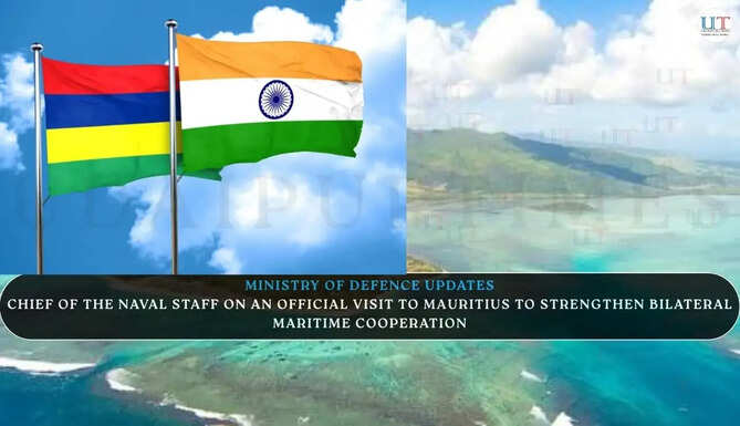 Navy Chief to Discuss Maritime Security, Defence Cooperation, Capacity Building and Military Collaboration With Government of Mauritius&nbsp;