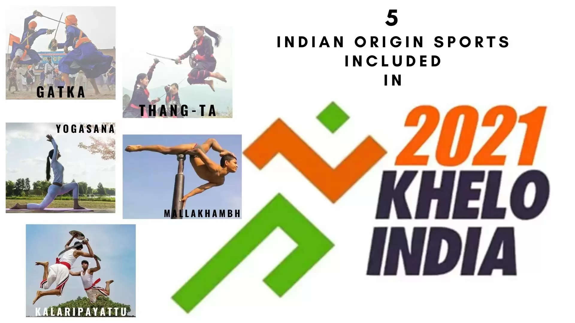 5 Indian Origin Sports in Khelo India 2022 Yoga Kalaripayattu Mallakhambha Gatka Thang-Ta
