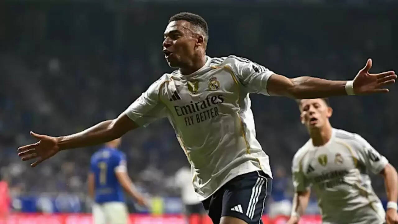 Mbappe and Vinicius Junior were the stars of the match in northern Spain. The French striker scored twice before the Brazilian added a third goal late on