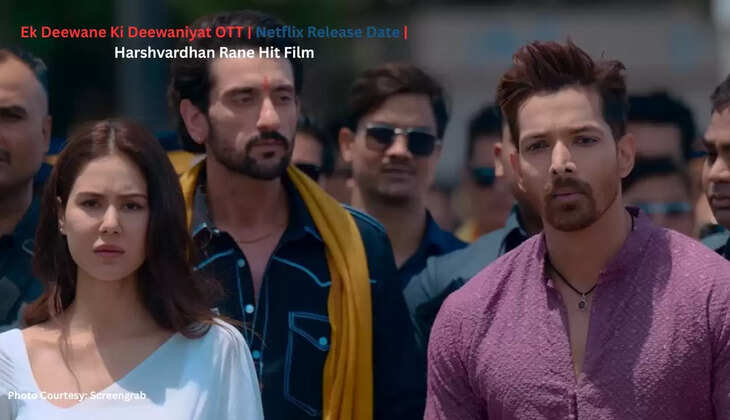 Harshvardhan Rane and Sonam Bajwa from Ek Deewane Ki Deewaniyat promoting OTT release on Netflix
