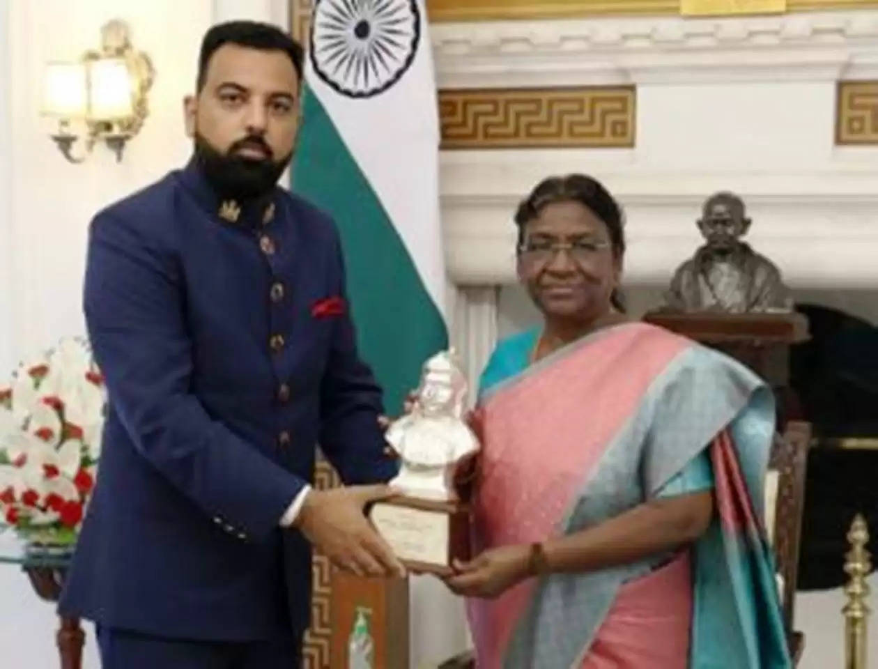 lakshyraj met with president